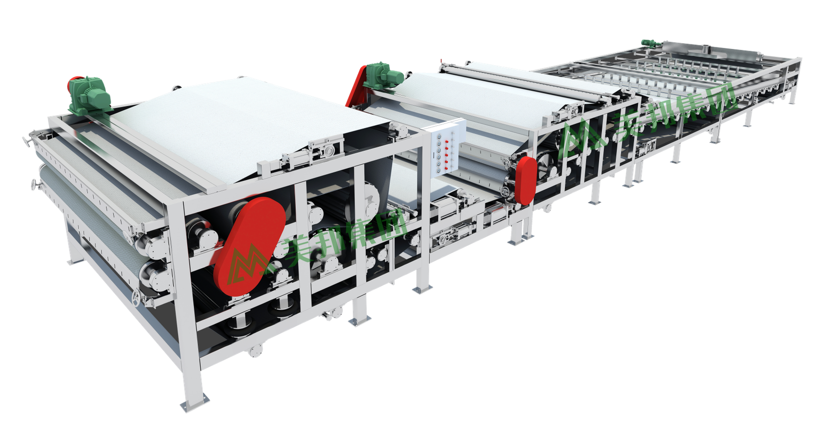 Four Belt Belt Filter Press