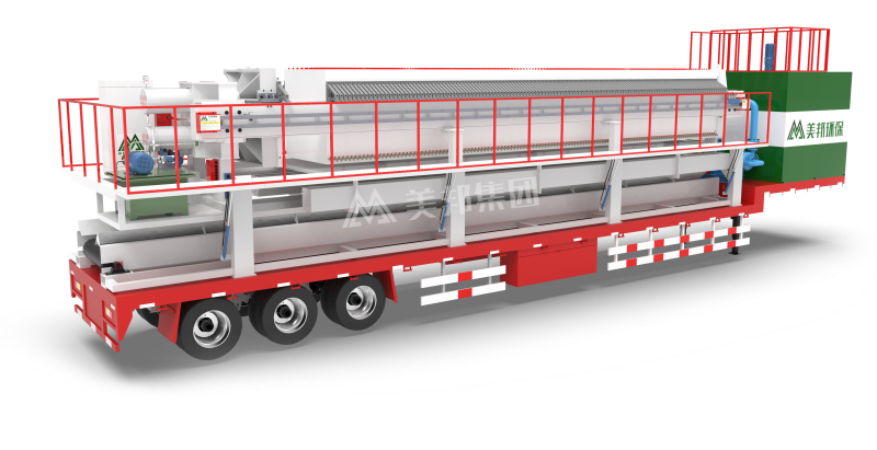 Mobile Plate And Frame Filter Press