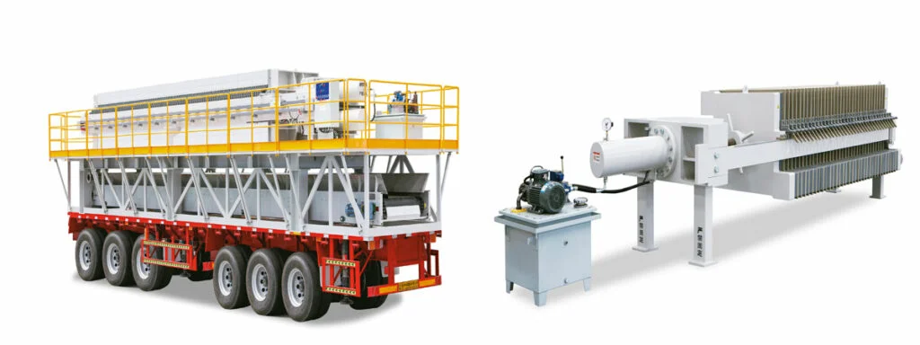 Mobile Plate And Frame Filter Press