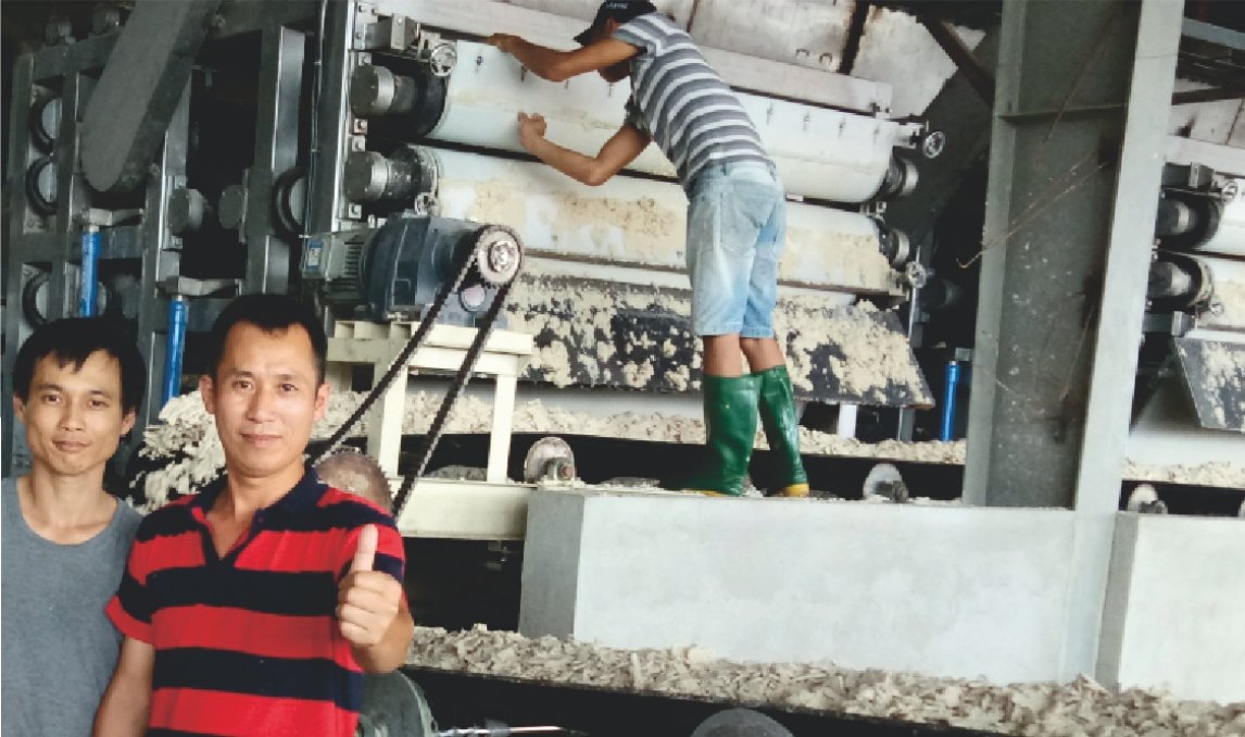 Okara Pressing And Dehydration