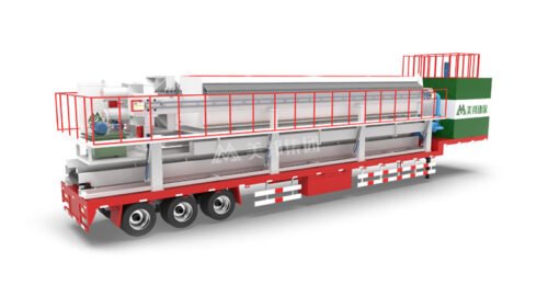 Trailer Mounted Plate And Frame Filter Press Trailer Mounted Plate And Frame Filter Press