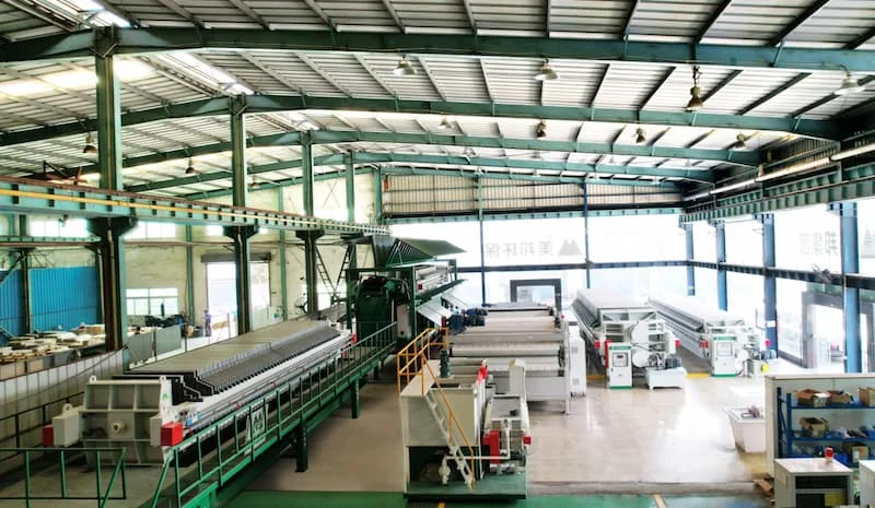 Igh Standard Filter Press Production Line
