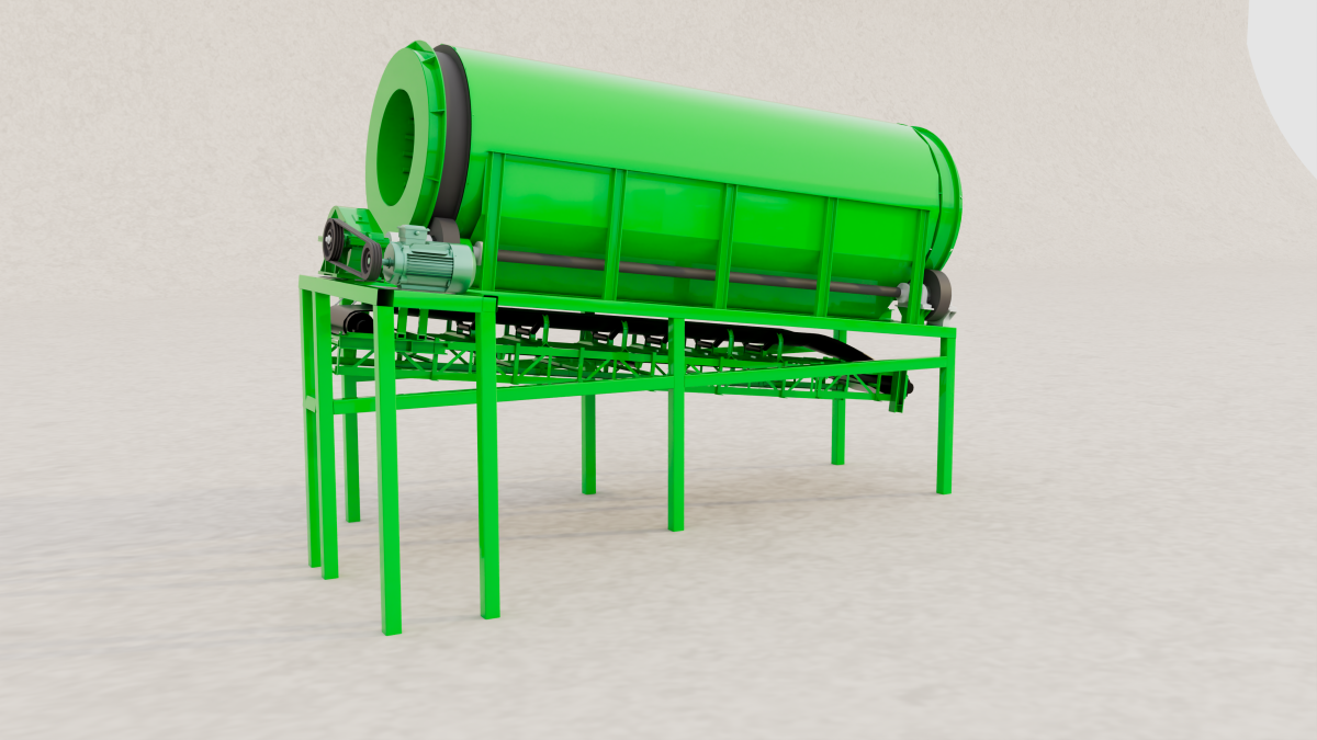 Coco Peat Screening Machine