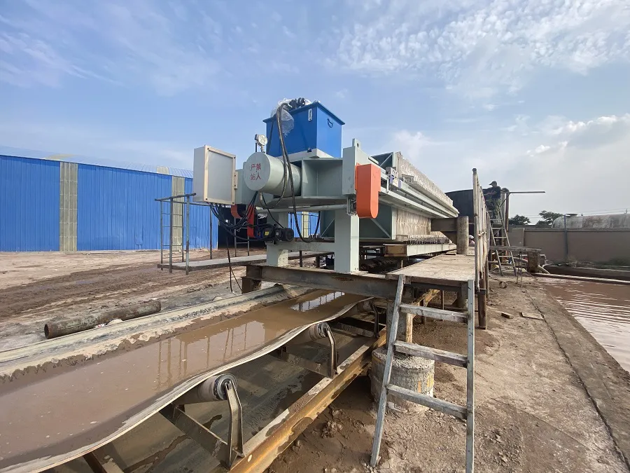 Sand Washing Wastewater Treatment Filter Press