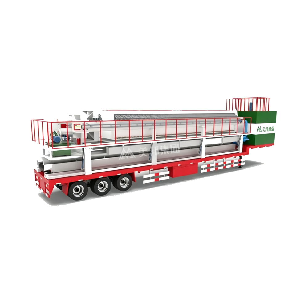 Vehicle Mounted Plate And Frame Filter Press