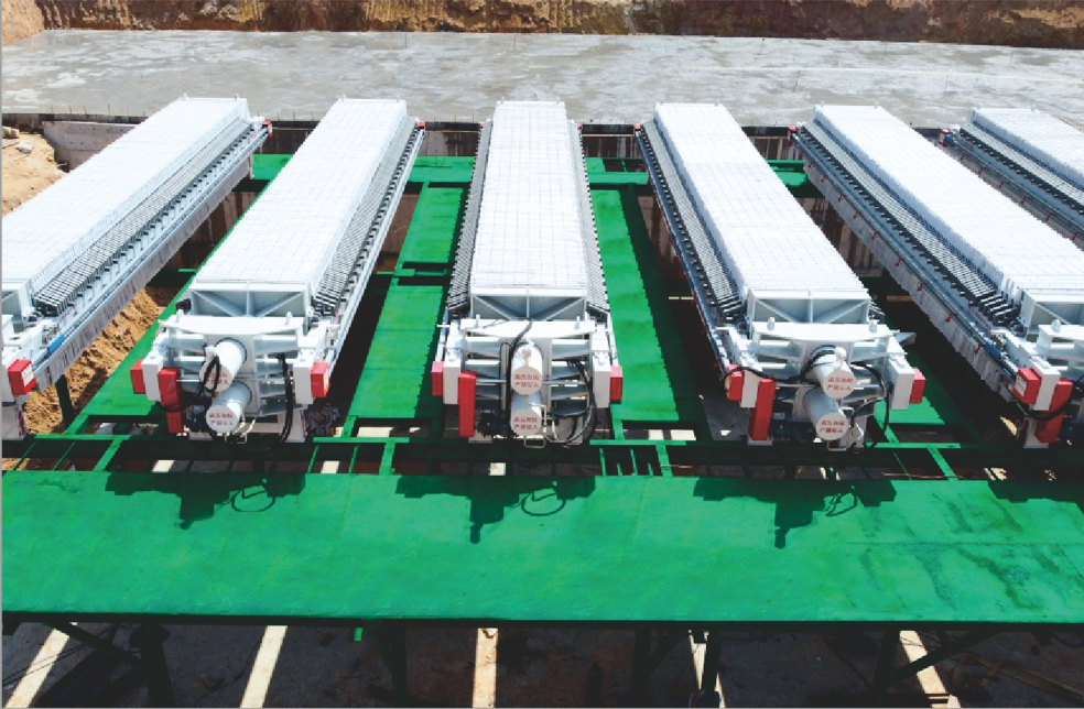 High Pressure Membrane Filter Press Wastewater Treatment