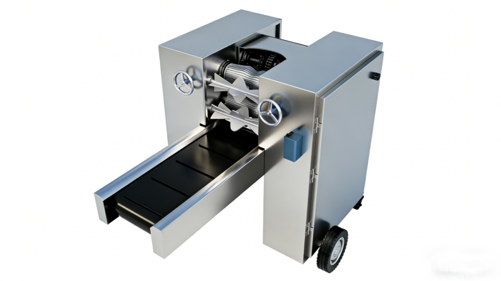 Coconut Dehusking Machine