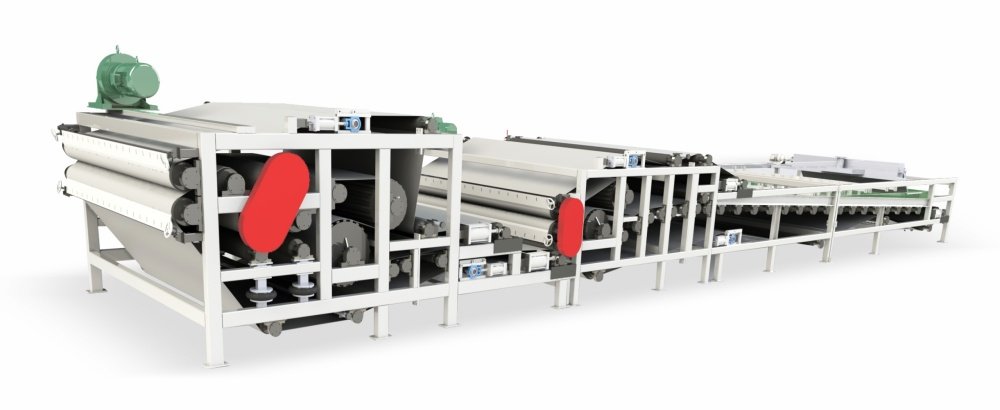 Mine Tailings Belt Filter Press