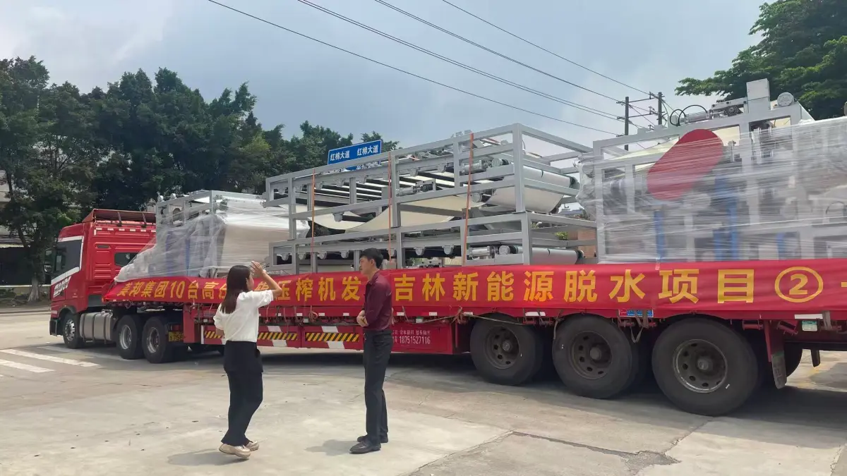 Filter Press Delivery Site