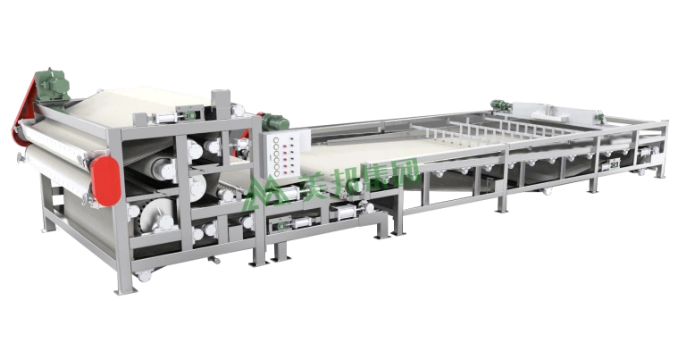 High Efficiency Split Multi Roll Filter Press