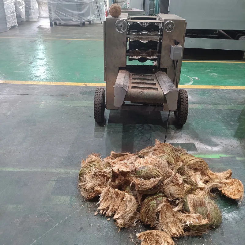 Coconut Husk Peeling Machine