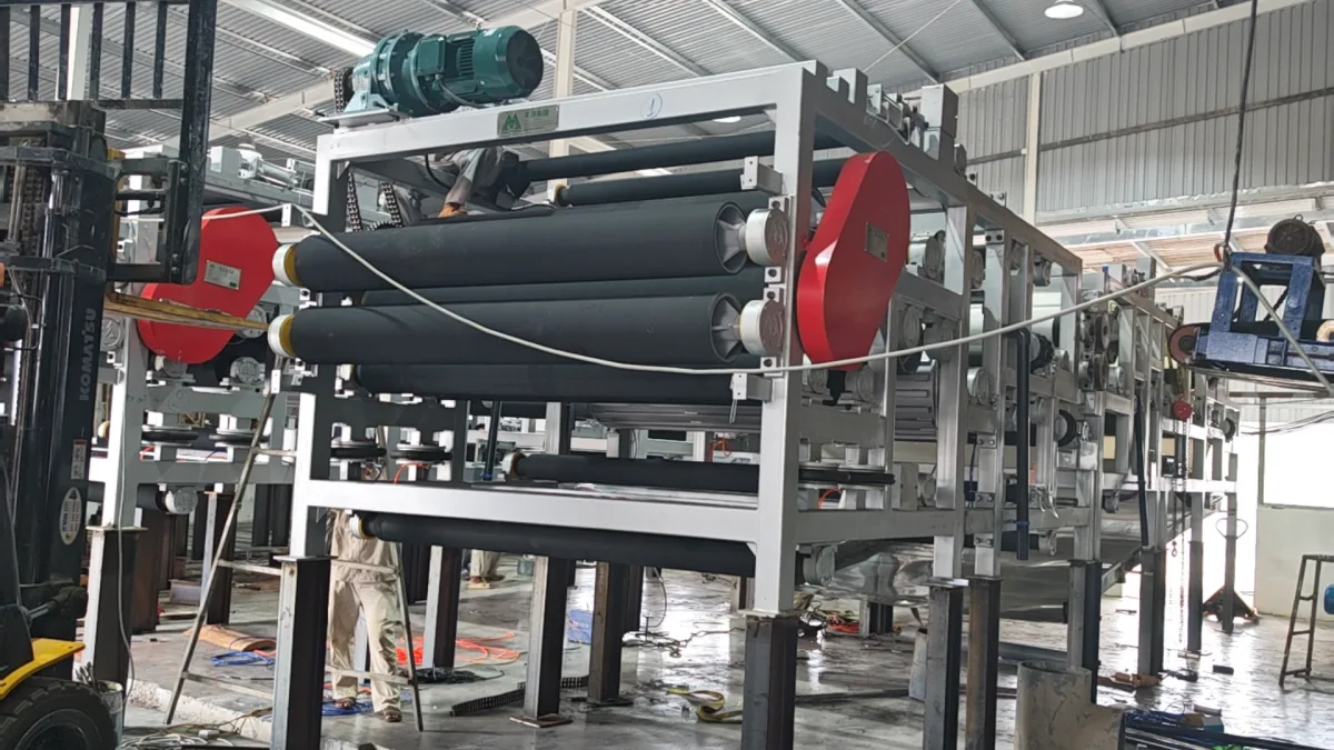 Filter Press Installation For Cassava Pulp Production Line