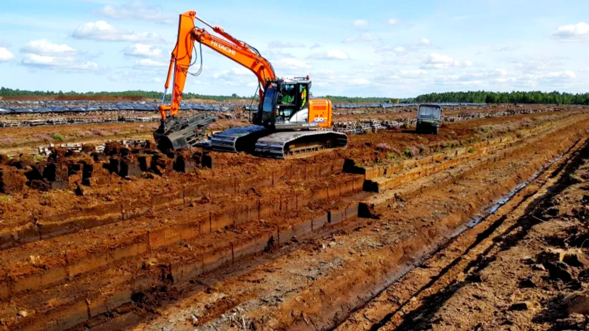 Traditional Peat Mining