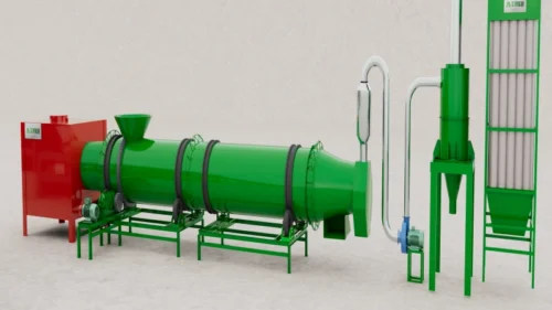 High Efficiency Rotary Drum Drying System